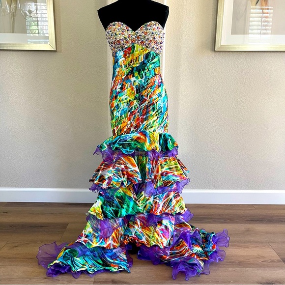 NWT Bicici & Coty Formal Dress/Gown | S - Picture 1 of 13